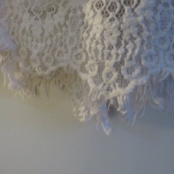 INTIMATELY FREE PEOPLE Daydream White Lace Bodycon Dress Fairy Boho - Size S - Picture 7 of 14